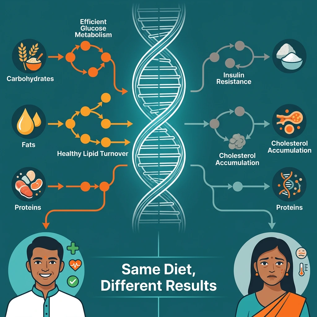 DNA and Nutrigenomics - How Genetics Influence Metabolic Health